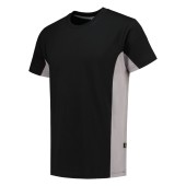 T-shirt Bicolor 102004 Black-Grey 5XL