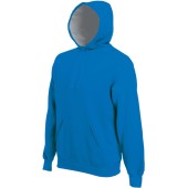 Hooded sweatshirt Light Royal Blue XXL