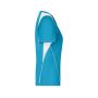 Ladies' Running-T - turquoise/white - S