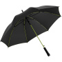 AC regular umbrella Colorline - black-lime