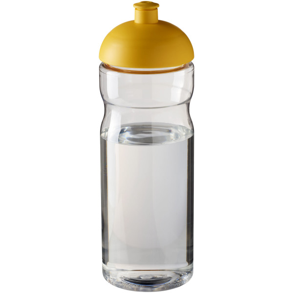 H2O Active® Base 650 ml dome lid sport bottle - Transparent/Yellow