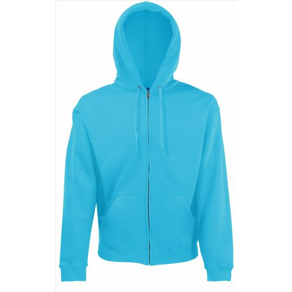 FOTL Classic Hooded Sweat Jacket, Azure Blue, S