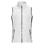 Ladies' Workwear Fleece Vest - STRONG - - white/carbon - S