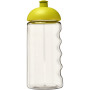 H2O Active® Bop 500 ml bidon met koepeldeksel - Transparant/Lime