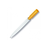 Ball pen S40 Colour hardcolour - White / Yellow
