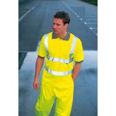 High visibility safety polo shirt High visibility safety polo shirt