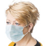 Disposable medical face mask (box of 50 masks) Sadie light blue