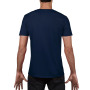 Gildan T-shirt V-Neck SoftStyle SS for him 533 navy L