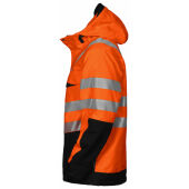 6418 PADDED JACKET HV Orange/Black XS