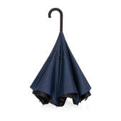 23" Impact AWARE™ RPET 190T reversible paraplu, donkerblauw