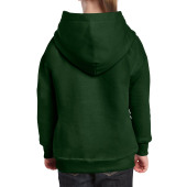 Gildan Sweater Hooded HeavyBlend for kids 5535 forest green XS