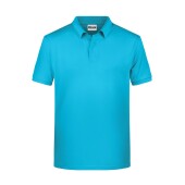 Men's Basic Polo - turquoise - S