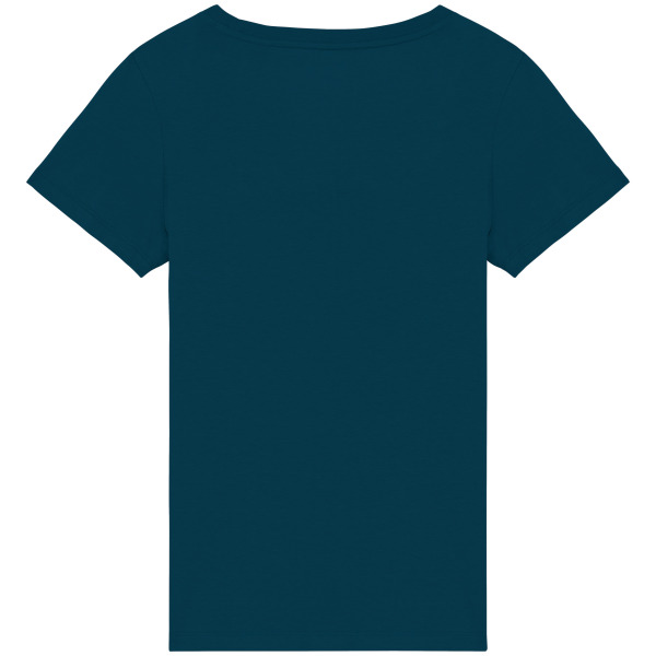 Ecologisch dames-T-shirt Peacock Blue XXL