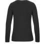 #E150 Ladies' T-shirt long sleeves Black 3XL