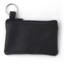 Leather key wallet Zander black