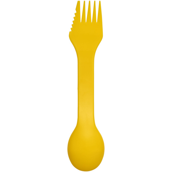 Epsy 3-in-1 spoon, fork, and knife - Yellow