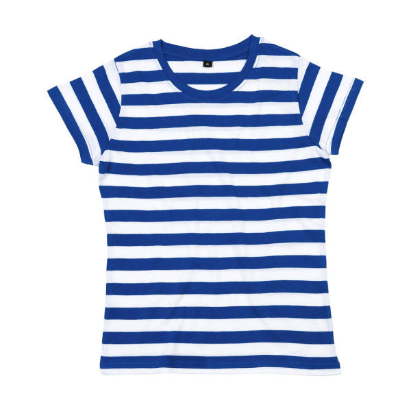 Women's Stripy T - Classic Blue/White