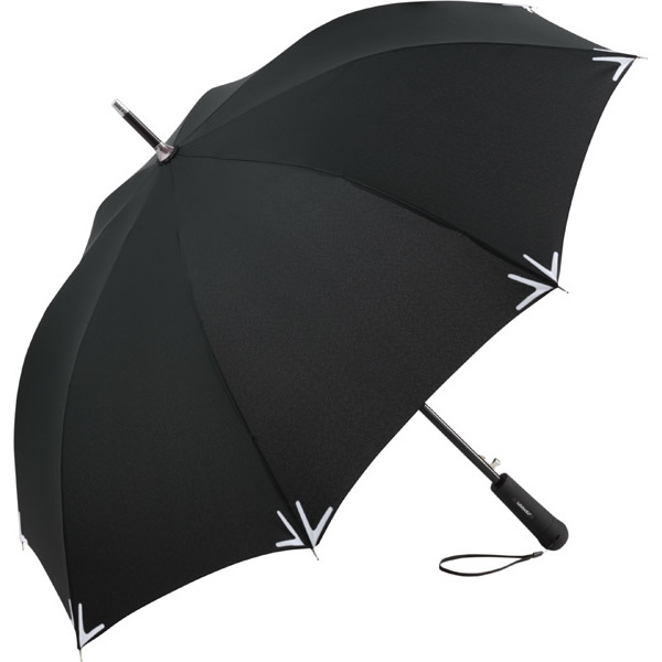 AC regular umbrella Safebrella® LED black