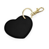Boutique Heart Key Clip - Black - One Size