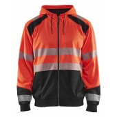 High Vis Rood/Zwart