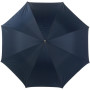 Polyester (190T) paraplu blauw/zilver