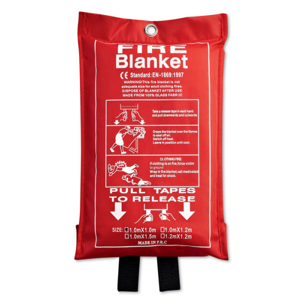 BLAKE - Fire blanket in pouch 100x95cm