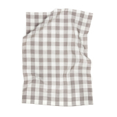 VINGA Clare keukenhanddoek linnenmix, grijs