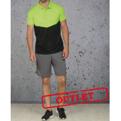 L&S Polo Contrast Sport SS for him