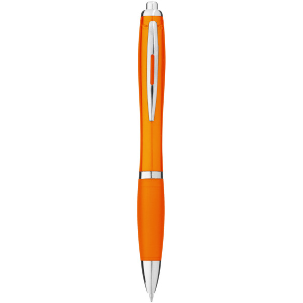 Nash balpen met gekleurde houder en gekleurde grip - Oranje
