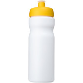 Baseline® Plus 650 ml drikkeflaske - Hvid/Gul