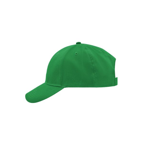 MB6118 Brushed 6 Panel Cap - fern-green - one size