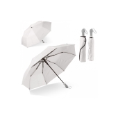 Sammenfoldelig 22” paraply auto åben (kun hvid) -