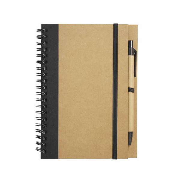 Notebook met pen