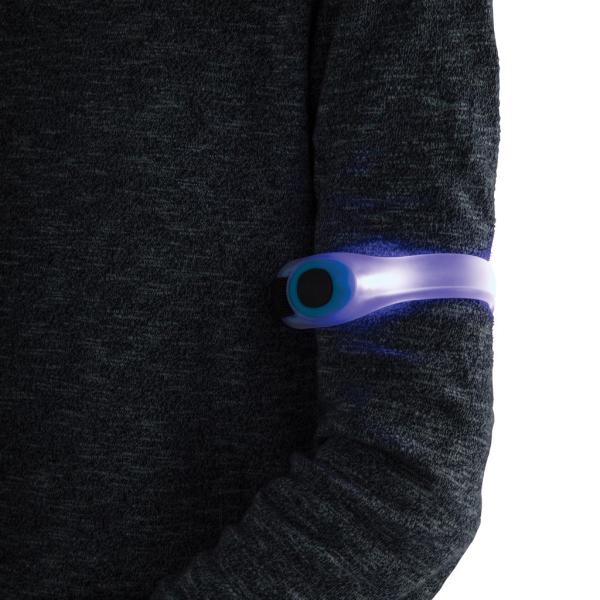 Veiligheids LED armband, blauw