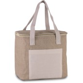 Koeltas van jute - middelgroot model Natural One Size