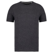 Gerycleerde uniseks T-shirt - 160 gr/m2 Recycled Anthracite Heather XXS