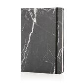 A5 Deluxe marmer notitieboek, zwart A5 Deluxe marmer notitieboek, zwart