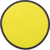 Nylon (170T) frisbee geel