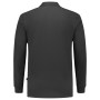 Poloshirt Fitted 210 Gram Lange Mouw 201017 Darkgrey XXS