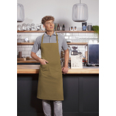 BLS 5 Bib Apron Basic with Buckle and Pocket - camel - Stck