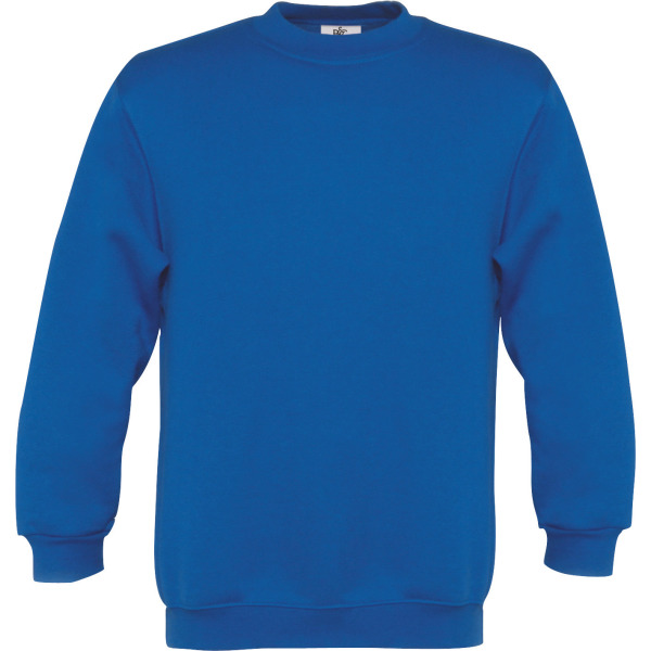 Kids' crew neck sweatshirt Royal Blue 3/4 ans