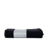 Sublimation Bath Towel - Black