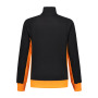 L&S Sweater Cardigan Workwear black/or XXL