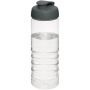 H2O Active® Treble 750 ml sportfles met kanteldeksel - Transparant/Grijs