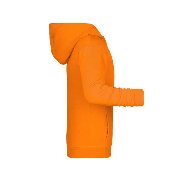 Children's Zip Hoody - orange - L