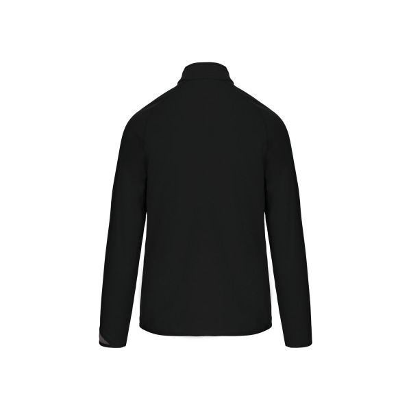 Kindertrainingsweater Met Ritskraag Black / White / Storm Grey 6/8 ans