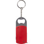 ABS key holder with bottle opener red