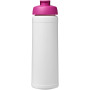 Baseline® Plus 750 ml sportfles met flipcapdeksel - Wit/Roze