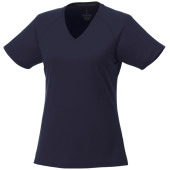 Amery Cool Fit kortärmad V-ringad t-shirt dam - Marinblå - XS