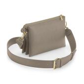 BOUTIQUE SOFT CROSS BODY BAG, TAUPE, One size, BAG BASE